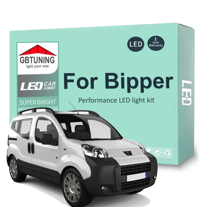 Kit d'ampoules LED pour intérieur de voiture, lampe de véhicule Canbus, lecture de coffre breton, KI
