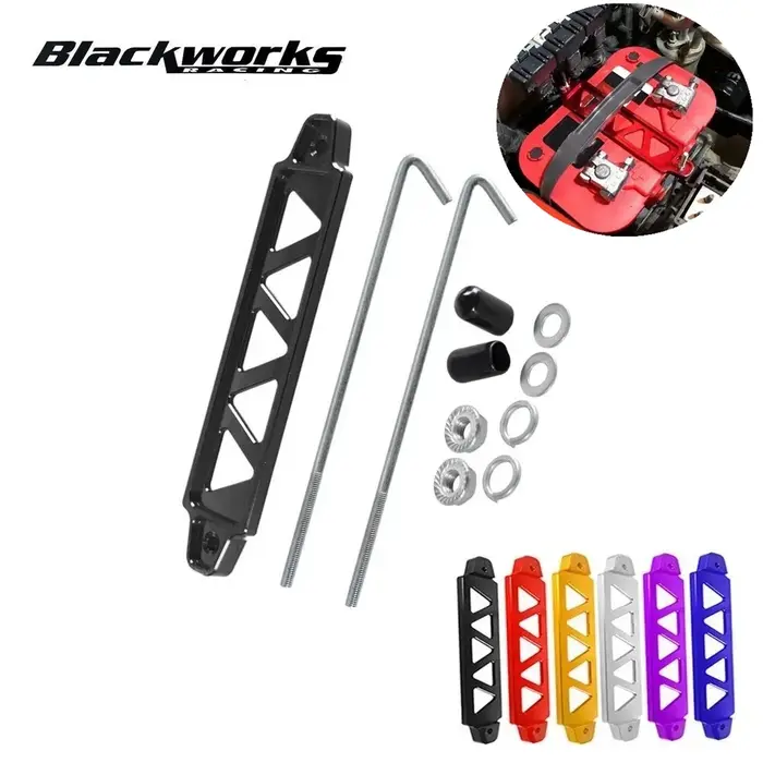 Support d'arrimage de batterie universel pour Subaru, barres de fixation en aluminium pour Honda Civ