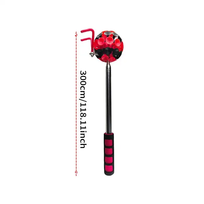 Ramasseur de balles de golf télescopique rétractable pour extérieur, terrain de sport, salle de spor