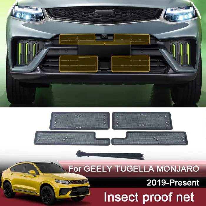 Filet anti-insectes pour Geely Tugella Monjaro HI-P 2019 – 2025, filet de protection pour réservoir 