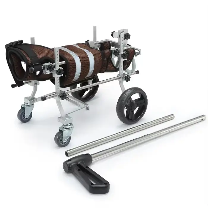 HarNISSAN-Poussette à quatre roues pour animaux de compagnie, accessoires d'entraînement pour chiots