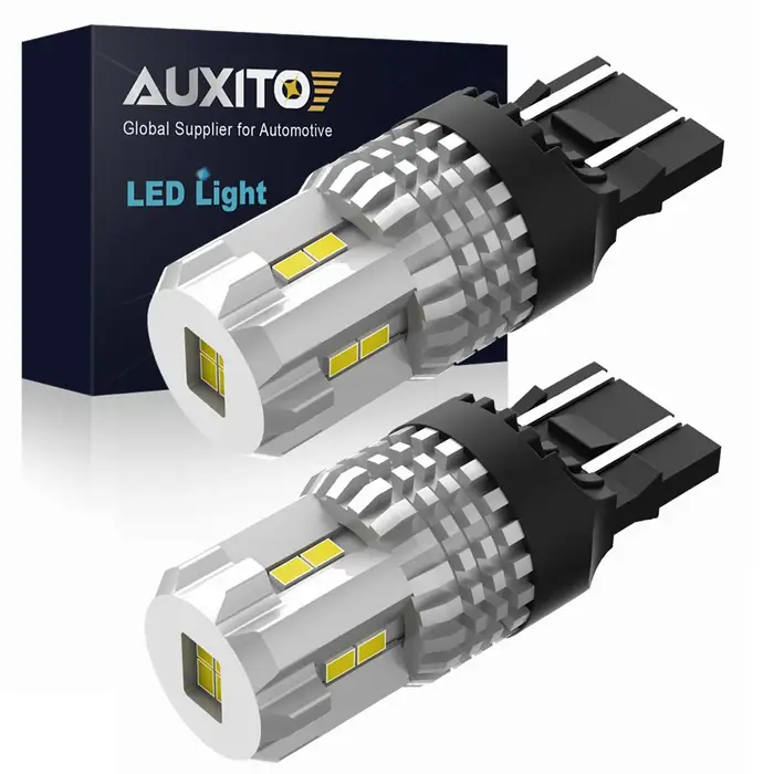 AUXITO 2X LED DRL T20 7440 W21W WY215W lumière LED CANBUS 7443 W21/5W ampoule LED sans erreur diurne