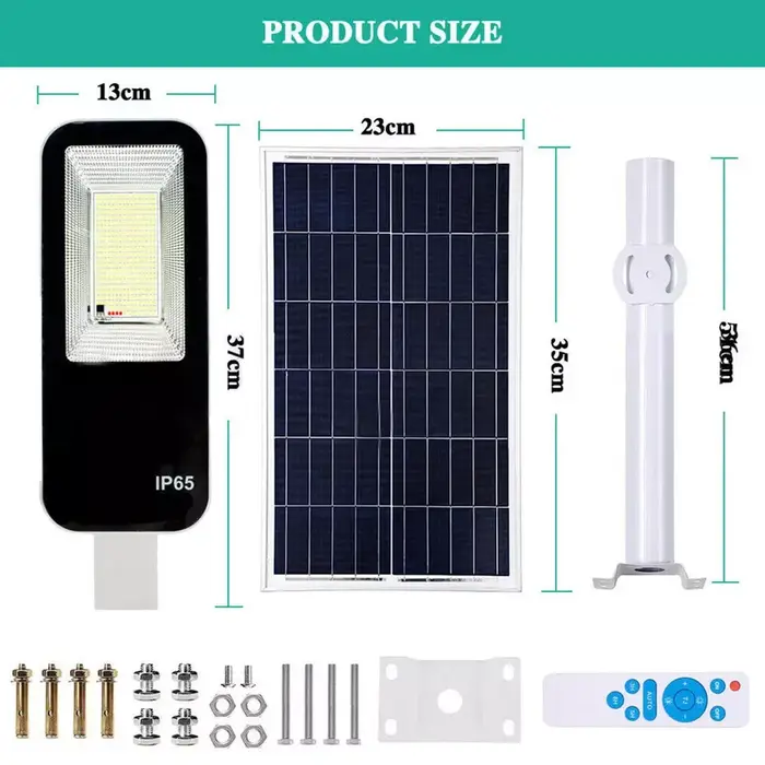 Réverbère solaire commercial, lampe à LED, zone extérieure, crépuscule à Foster, applique murale, 15