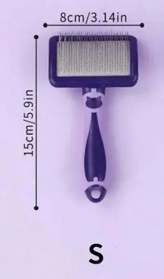 Brosse pour chiens pour le toilettage des caniches, brosse pour démêler et dématailler les poils des
