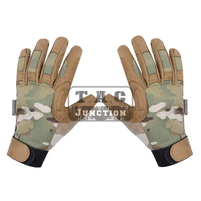 Gants tactiques Emerson camouflage toutes saisons pour chasse, tir et airsoft - Léger