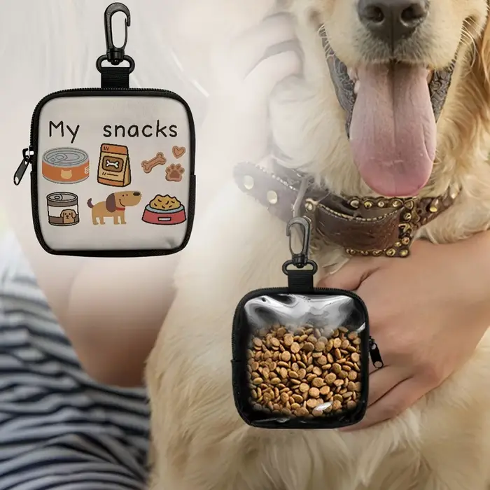 Sac à friandises pour chien 12×12cm