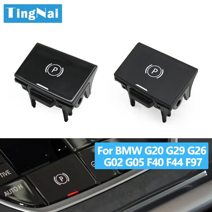 Bouton de commutation de stationnement de frein à main électronique de voiture LHD RHD, pour BMW 3 4