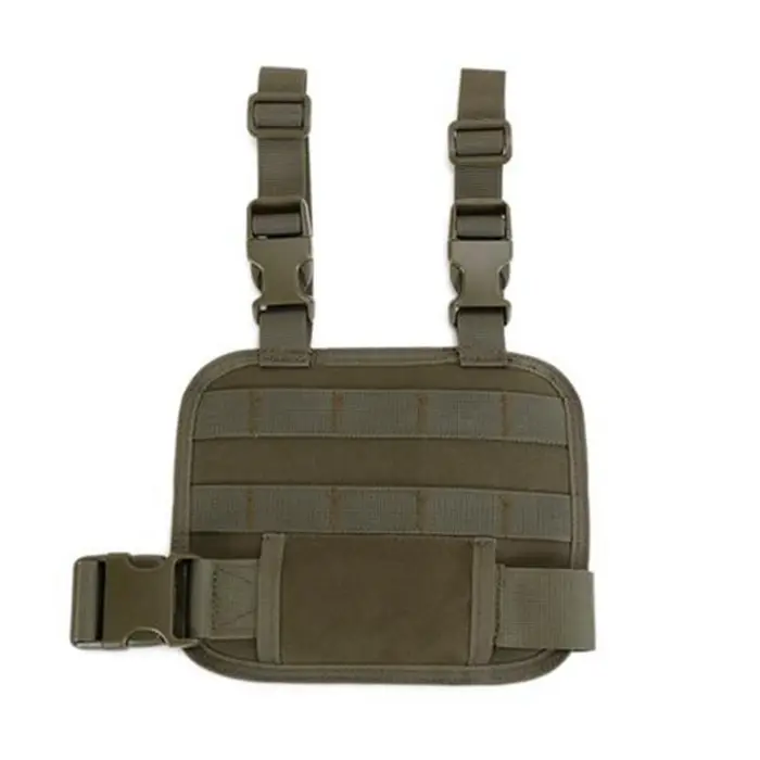 Plate-forme tactique de jambe tombante, plate-forme MOLLE de cuisse de chasse avec ceinture réglable