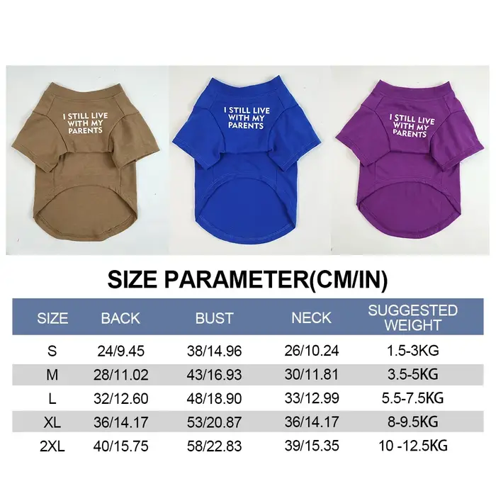Vêtements de chien printemps été imprimés élégants pour petits chiens styles modernes occassions spéciales