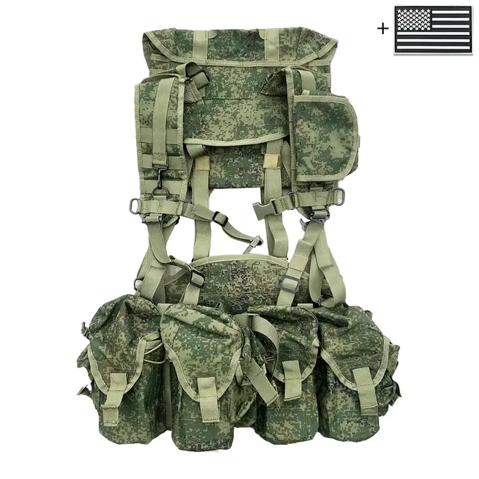 Le gilet de chasse extérieur est réglable, respirant et léger, avec des accessoires détachables pour