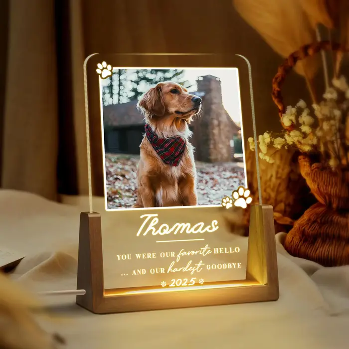 Cadre photo personnalisé pour chien
