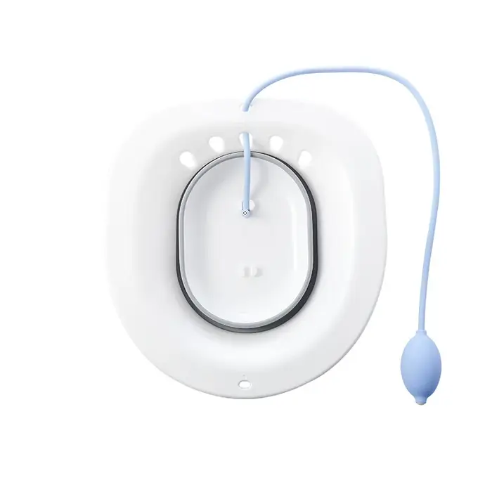 Bain de siège pour hémorroïdes, bain de siège pour siège de toilette, soins post-partum, kit de bain