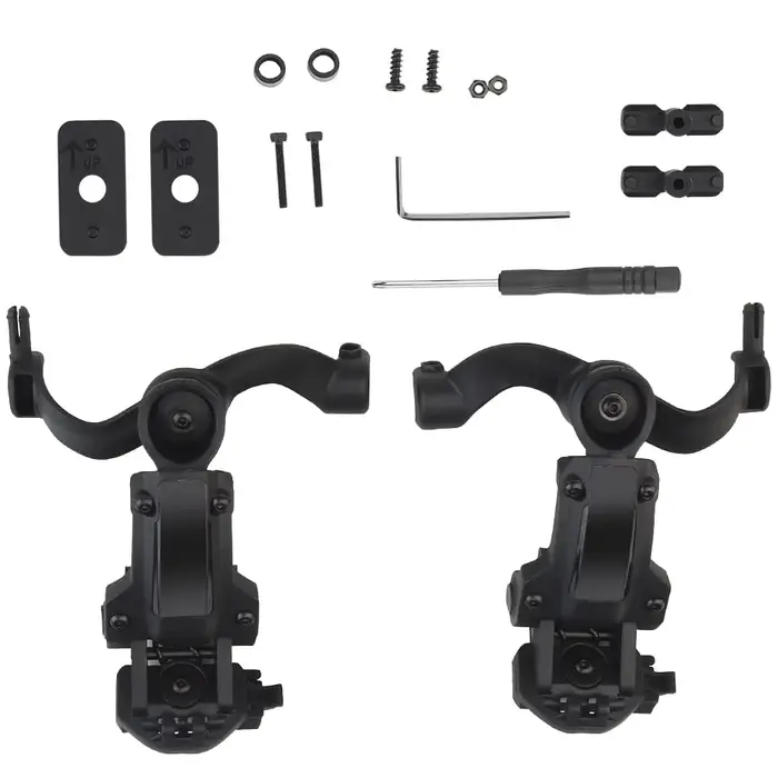Adaptateur de montage sur Rail de casque tactique à Angle libre, pour casque Earmor sur m-lok Ops-Co