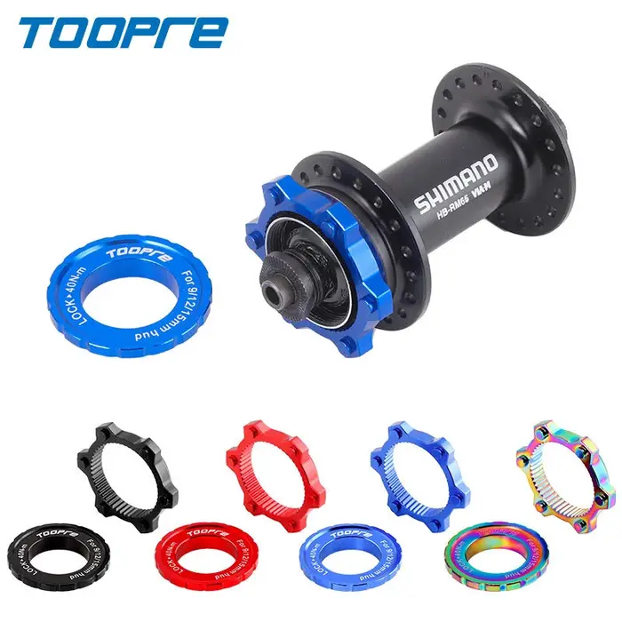 Toopre – adaptateur Centerlock à 6 trous pour vélo, moyeu de vélo de montagne, Conversion de verroui