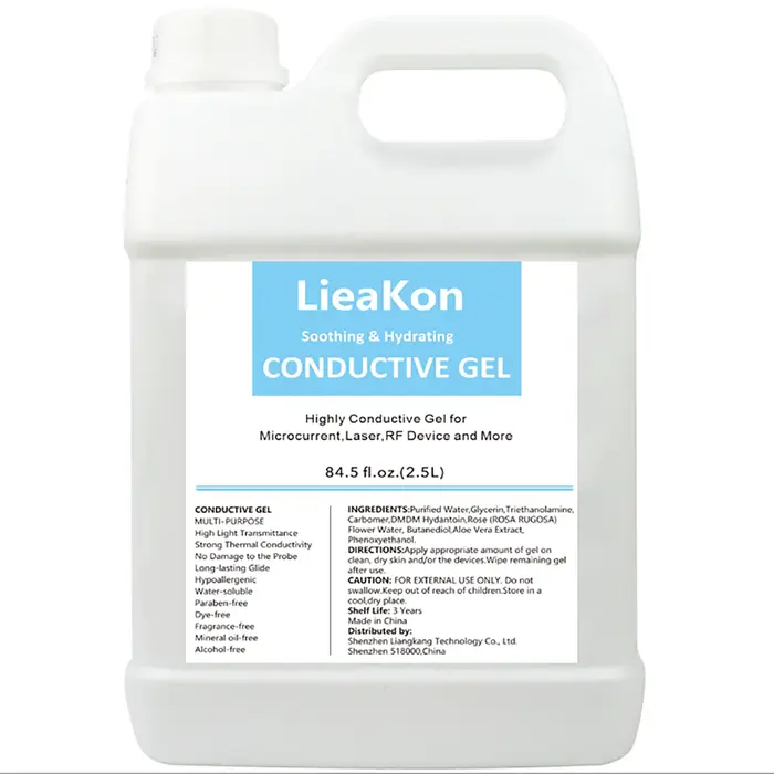 ConEventRadiofrecustudy-Gel de contact transparent à cavitacion, beauté par ultrasons, soins du visa