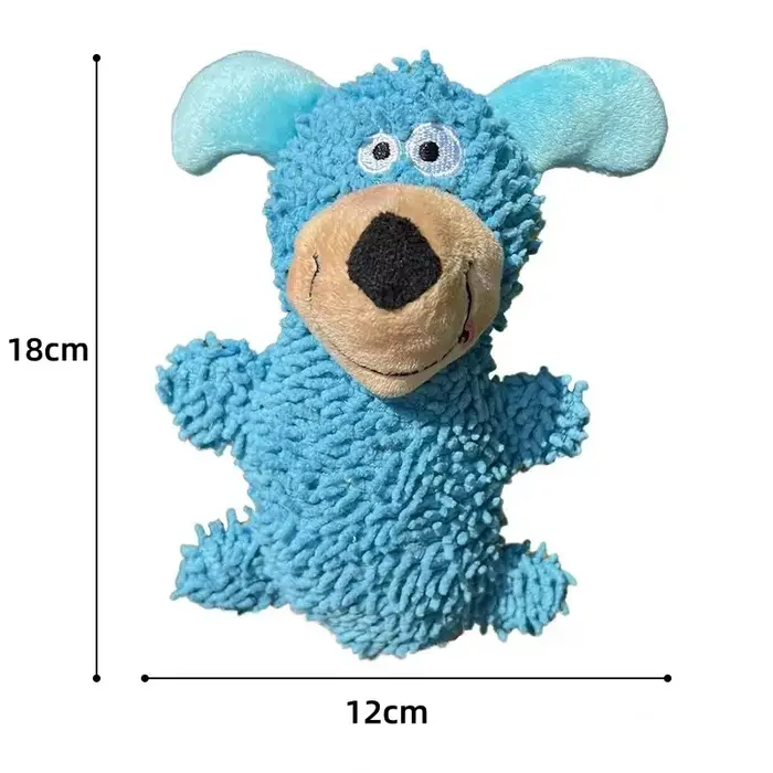 Jouet en peluche interactif pour chien, mignon et amusant, pour le nettoyage des dents et le soulage