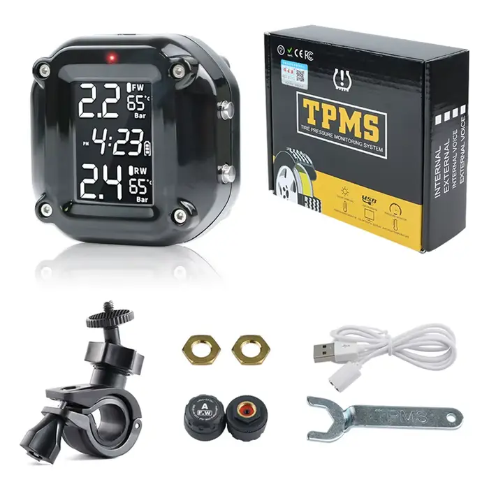 Capteurs de pression des pneus de Moto, système de surveillance de la pression des pneus de Moto TMP
