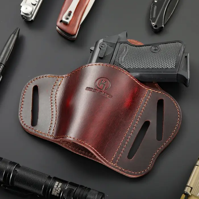 KOSIBrapidly-Étui de ceinture en cuir véritable OWB, étui de chasse, 1911