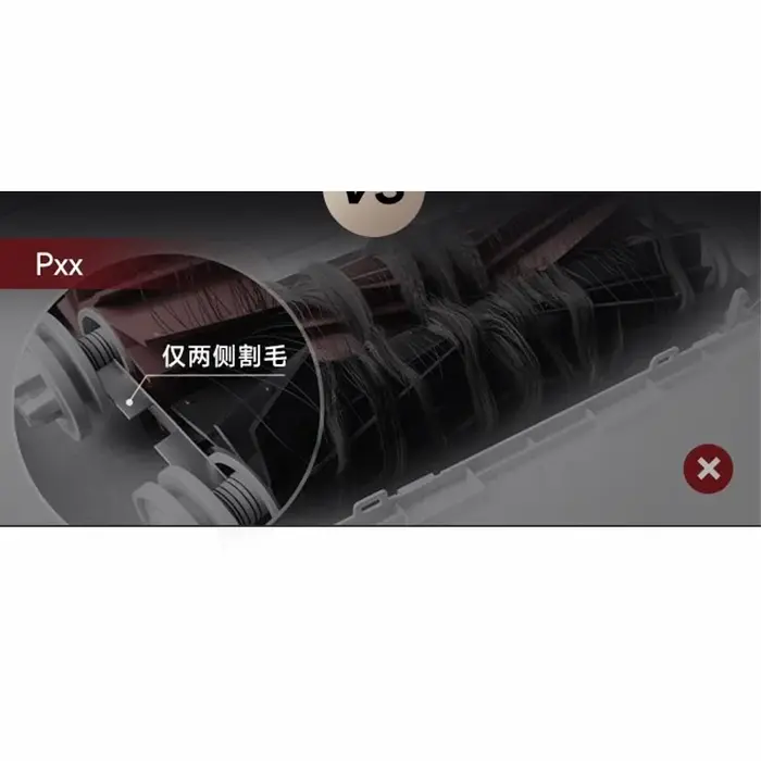 Dreame – brosse à rouleau Anti-emmêlement pour cheveux, coupe originale, X40 Ultra X40 Por L10s Pro 