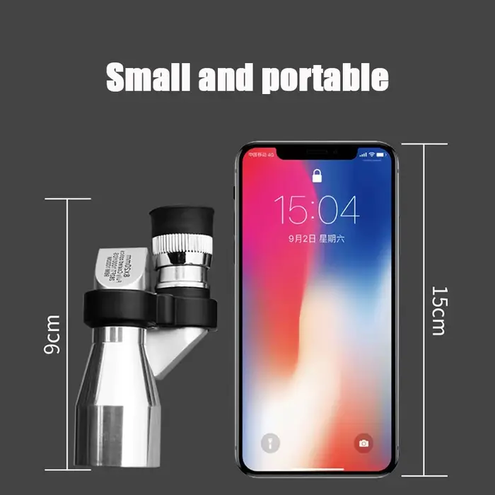Monoculaire zoom 8x20 HD vision nocturne mini poche pour chasse camping randonnée observation oiseaux