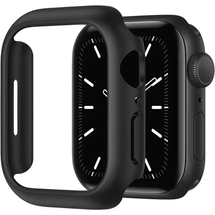 Coque protection Apple Watch 40-46mm PC mat bumper sans verre pour chasse activités outdoor robuste