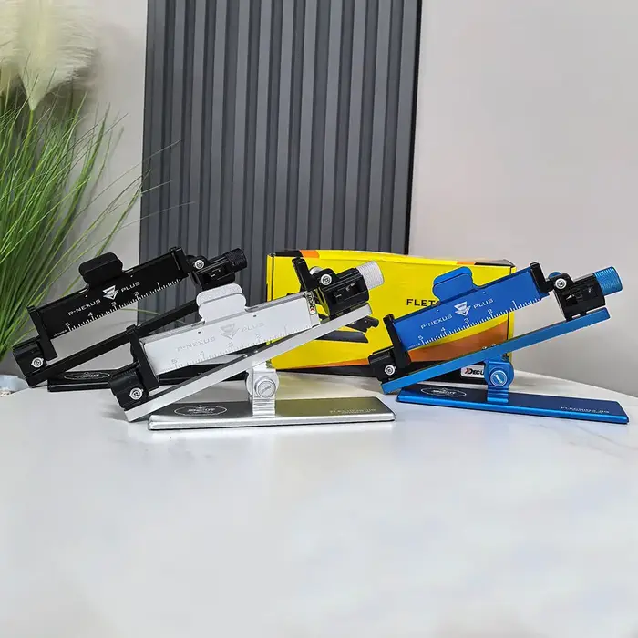 Bricolage flèche plume bâton outil réglable Fletching Jig