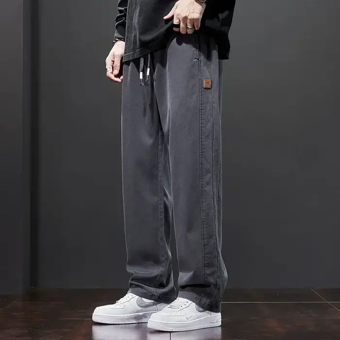 Pantalons décontractés à la mode pour hommes en automne et en hiver, nouveaux styles longs de sport 