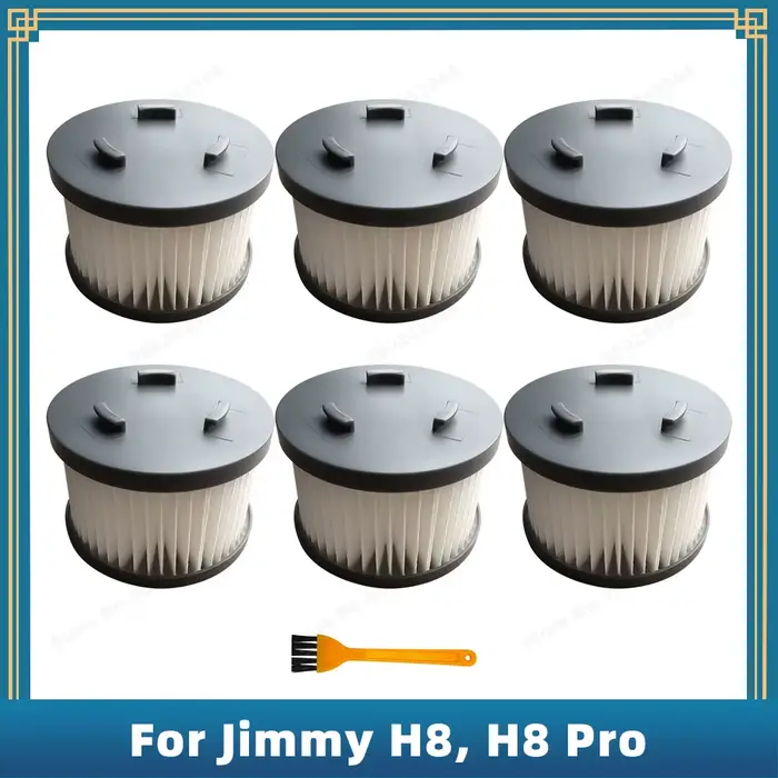 Pièces de rechange pour aspirateur Jimmy H8, H8 Pro, H8 Plus, accessoires, filtre Hepa