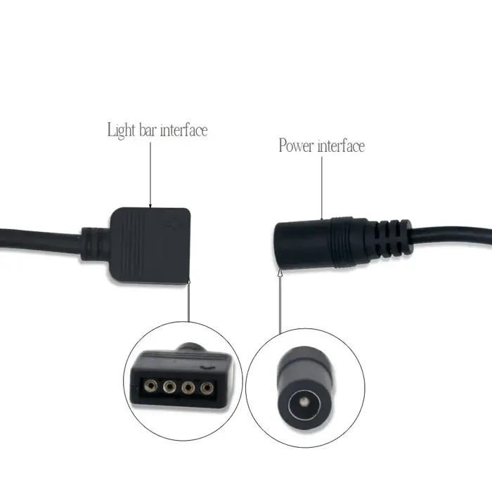 Contrôleur intelligent Bluetooth APP RGB pour DC 5V 12V 24V 4 broches 5050 2835 RGB LED bande lumine