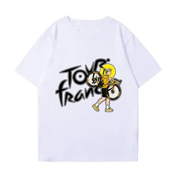 T-shirt Bogacha Tour de France 2026 – Nouvelle Collection Été – Style Tendance – Confortable en Coto