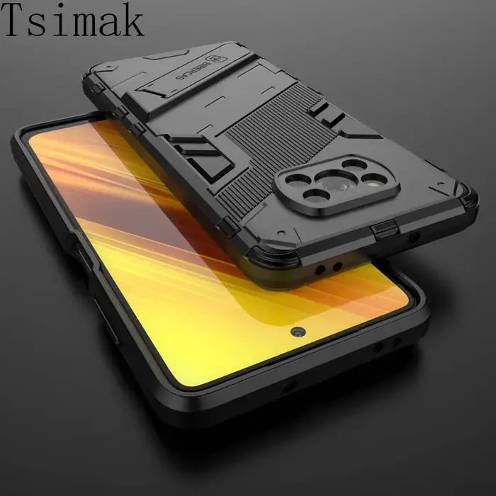 Coque armor Xiaomi POCO X4 X5 M4 M5 - Protection renforcée pour Redmi Note 12 11S et modèles compatibles