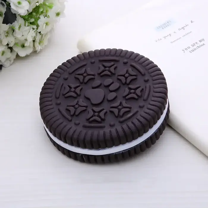 Jouet à mâcher pour chien, Simulation de gâteau au Biscuit, Anti-morsure, jeu en Latex, meulage des 