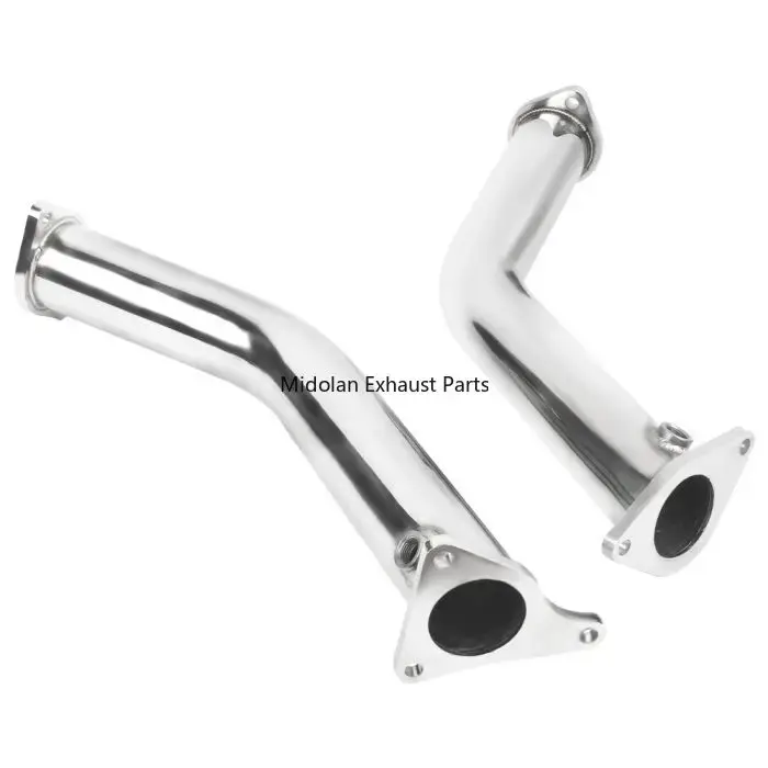 Tuyau d'échappement tuyau de descente pour INFINITI 2016 2017 Q50 Q60 VR30 3 pouces 3.0L