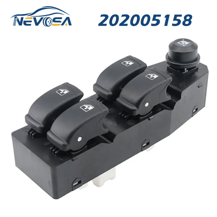 NEVOSA Bouton de commutation de lève-vitre avant gauche, pour Chevrolet Aveo Sedan Hatchback, Pontia