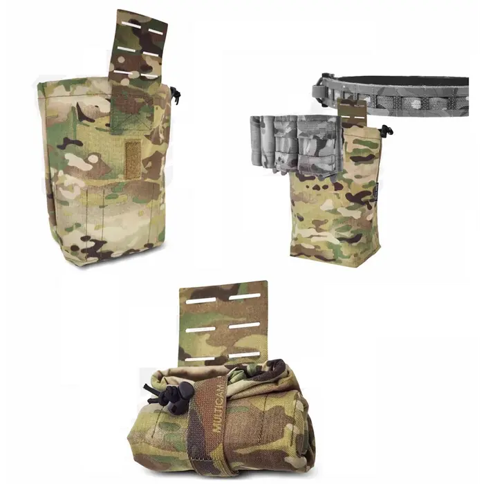 Poche de récupération tactique ceinture - Sac combiné recyclage et stockage pour équipement de chasse