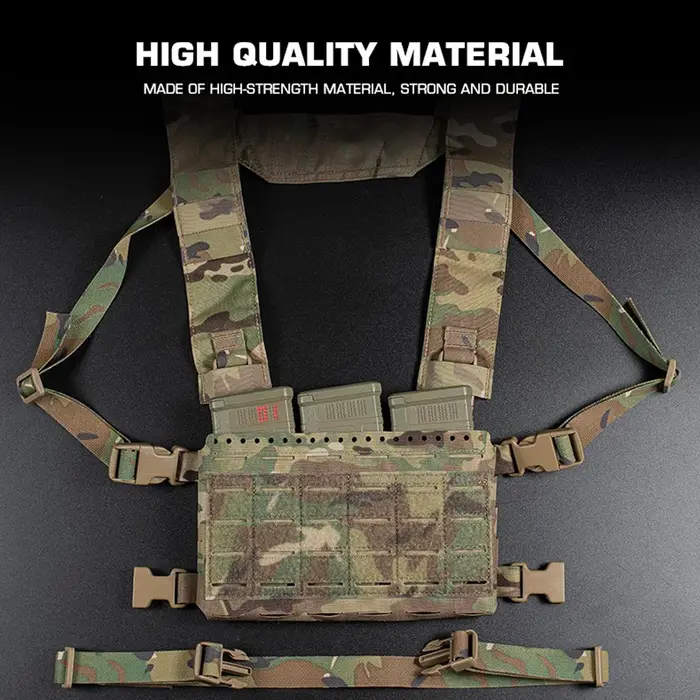 MK5 plate-forme de poitrine Molle SS MKV Micro châssis de combat Placard 5.56 Triple pochette gilet 