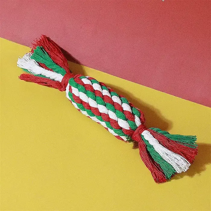 Jouets à mâcher pour chien, cordes en coton, nœud molaire, jouet de morsure, chiots mignons et amusa