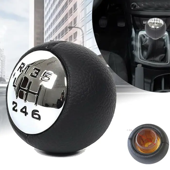 Poignée de levier de vitesse manuelle pour voiture, 5 vitesses, 6 vitesses, pièces intérieures pour 