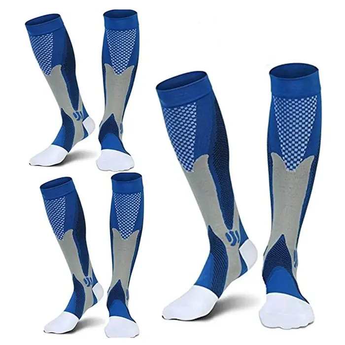 Chaussettes compression médicales Brothock 3 paires - Chasse longue durée - Soutien 20-30 mmHg pour chasseurs