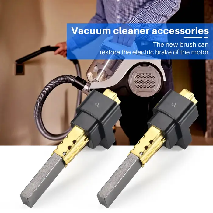Brosse en carbone pour moteur d'aspirateur, pièces de haute qualité, 6,5x11x32mm, 2 pièces