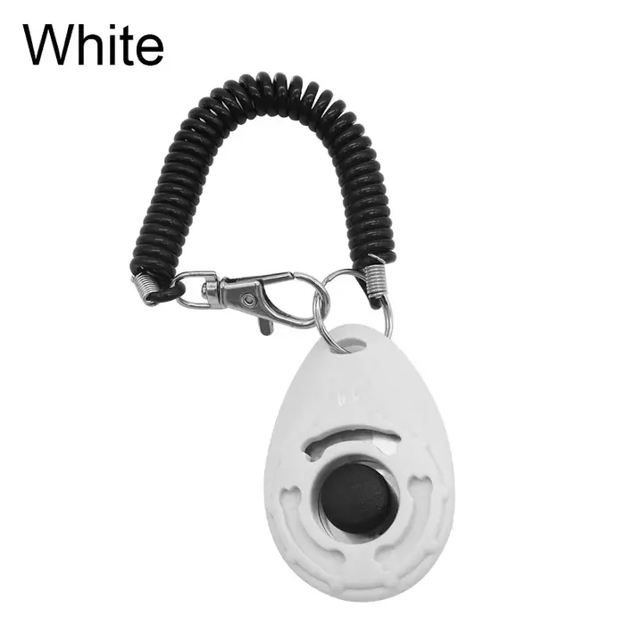 Clicker d'entraînement pour chien et chat, divers styles, aide à l'entraînement, sangle de poignet r