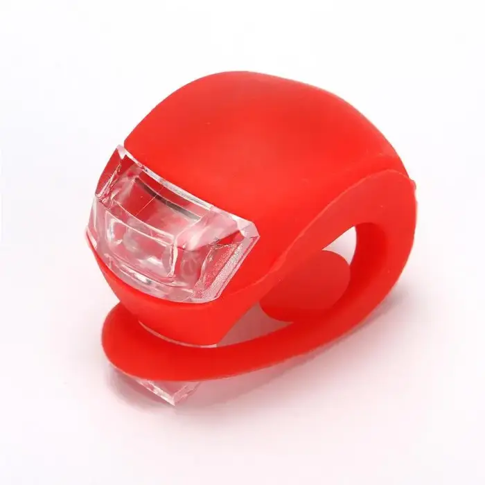 Lampe de vélo feu avant de vélo Silicone phare LED feu arrière roue vélo lumière étanche cyclisme vt