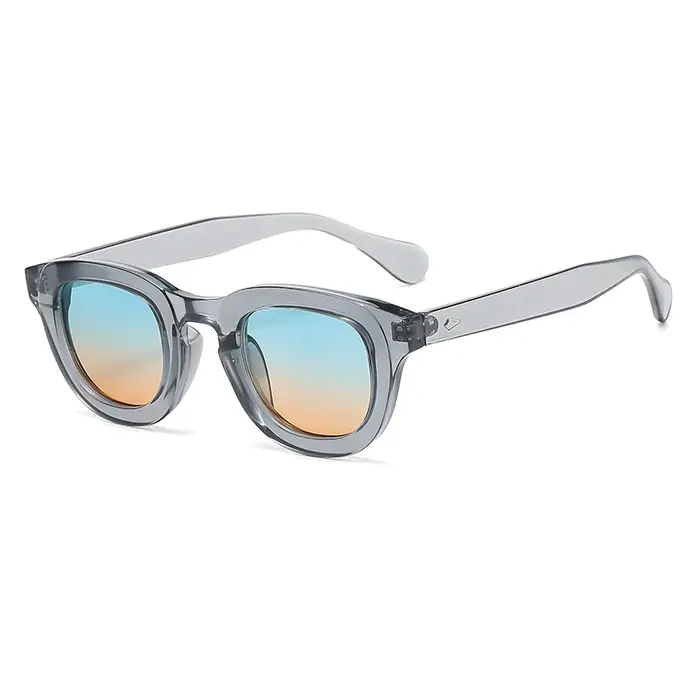 Lunettes de chasse ovales pour femmes 2024 - Cadre épais personnalité - Multi-couleurs protection UV