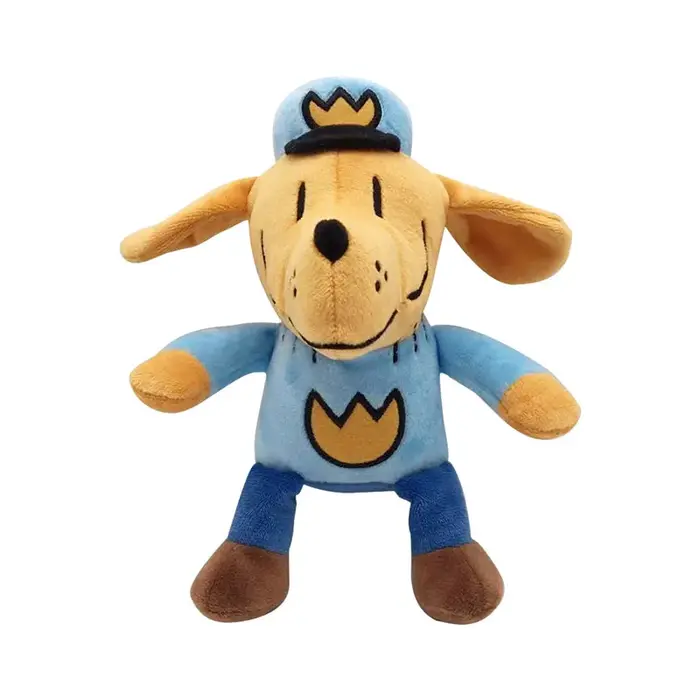 Peluche Dog Man mignonne de 22 cm, jouet en peluche doux, animaux de dessin animé, cadeaux pour enfa