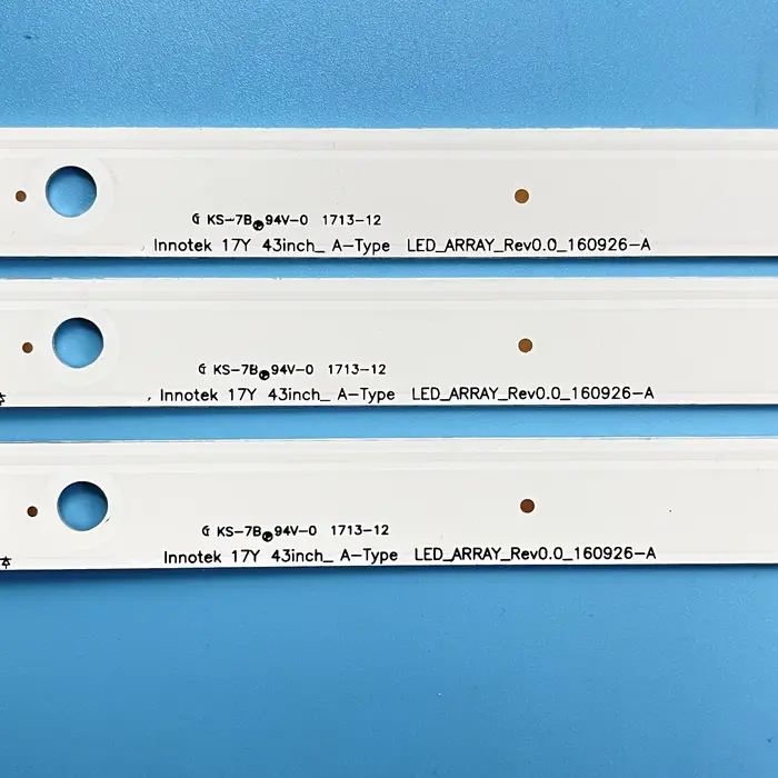 Bande de rétroéclairage LED, pour 43UJ635V 43UJ675V 43UK6300PLB 43UJ651V 43UJ634V 43UJ630V 43UJ561V 
