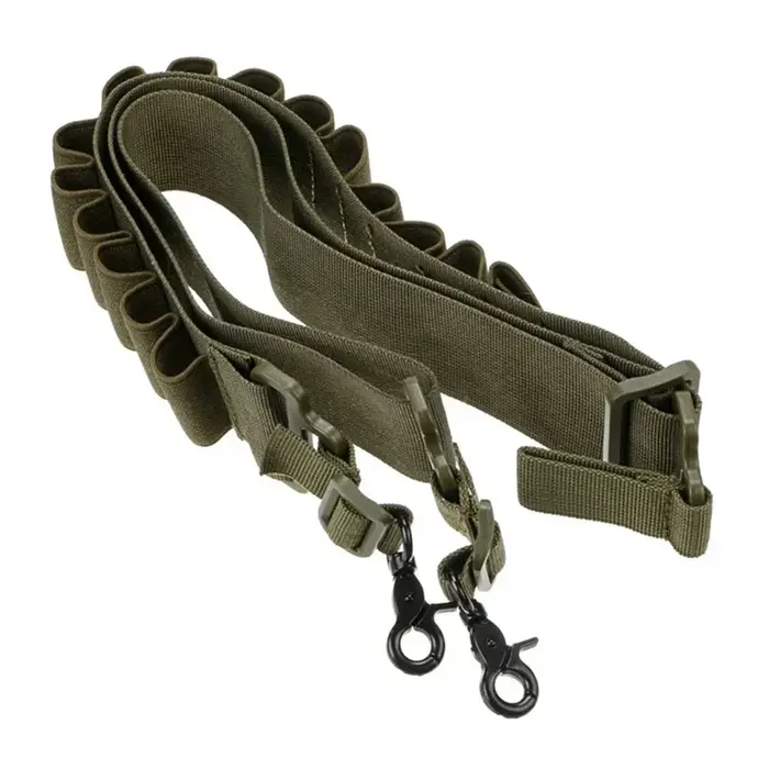 Ceinture tactique pour 15 munitions, porte-cartouches de fusil militaire calibre 12, pochette pour b