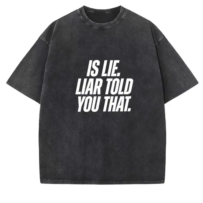 T-shirt Is Lie Liar Told You That Hudson Williams Connor, T-shirt Heated Rivalry pour hommes et femm