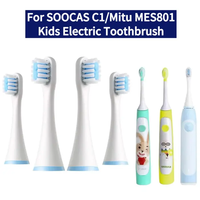 Têtes de brosse à dents de rechange pour SOOCAS C1/MITU MES801/KAISHU/DR.BEI A7, brosse à dents élec