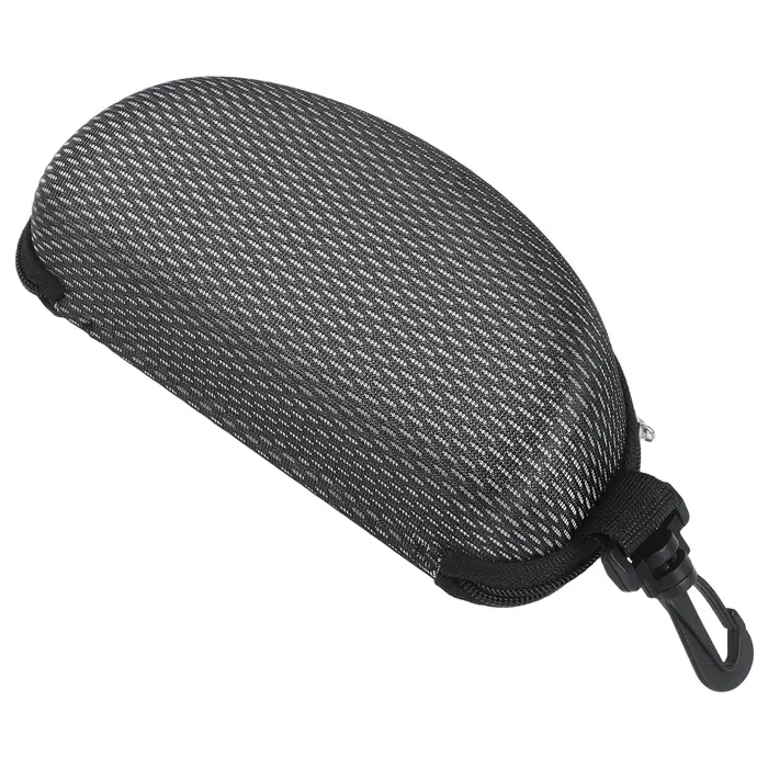 Étui à lunettes EVA noir et blanc - Protection renforcée anti-chocs - Qualité premium facile à transporter
