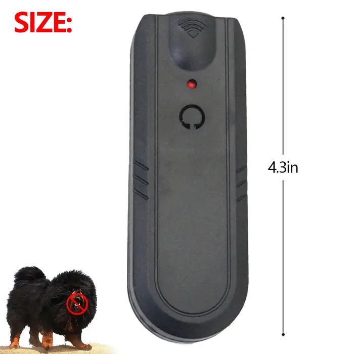 Dispositif répulsif anti-aboiement pour chien de compagnie avec lampe de poche LED, capteur pour tou